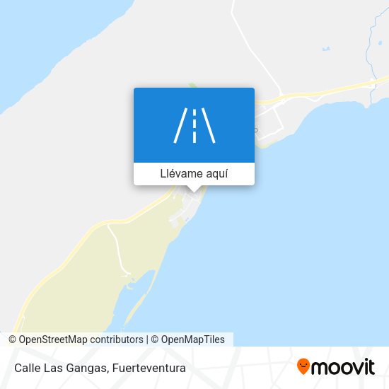 Mapa Calle Las Gangas