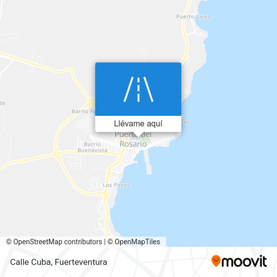 Mapa Calle Cuba
