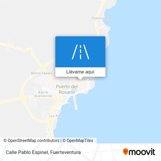 Mapa Calle Pablo Espinel