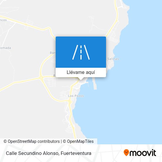 Mapa Calle Secundino Alonso