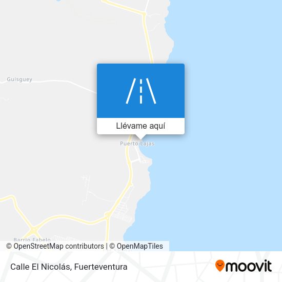 Mapa Calle El Nicolás