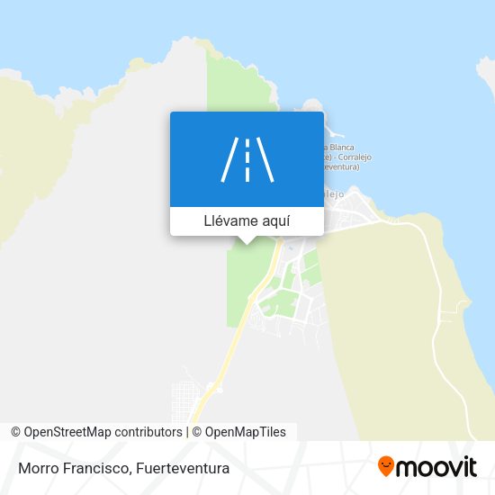 Mapa Morro Francisco