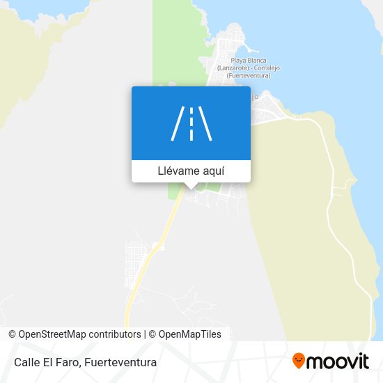 Mapa Calle El Faro