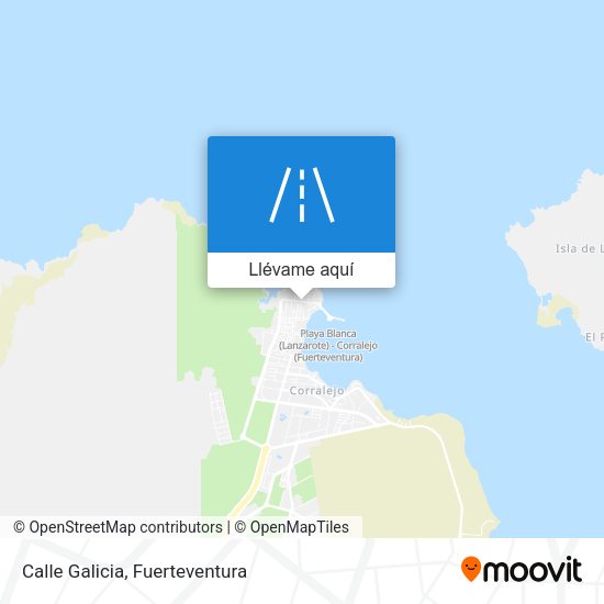 Mapa Calle Galicia
