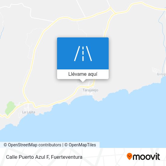 Mapa Calle Puerto Azul F