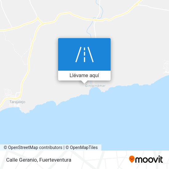 Mapa Calle Geranio
