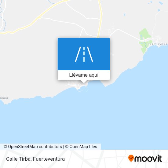 Mapa Calle Tirba