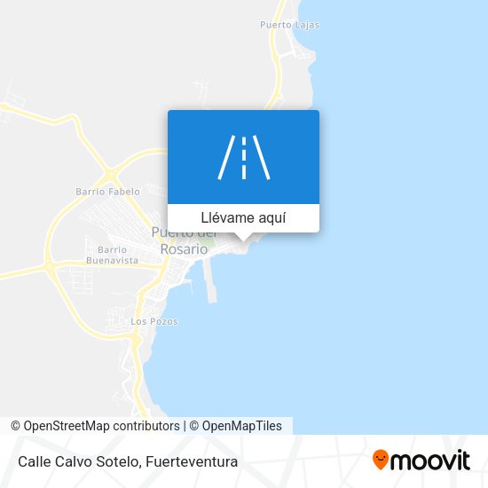Mapa Calle Calvo Sotelo