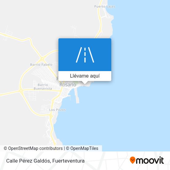 Mapa Calle Pérez Galdós