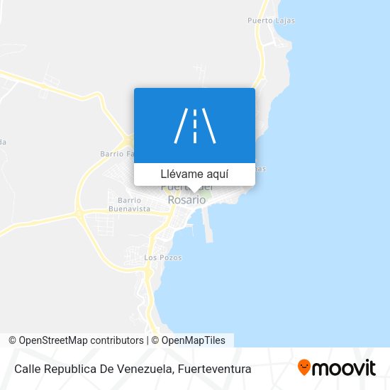 Mapa Calle Republica De Venezuela