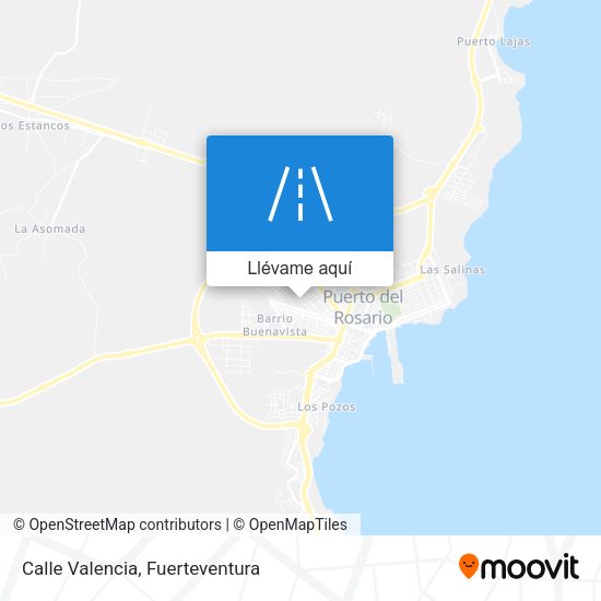 Mapa Calle Valencia
