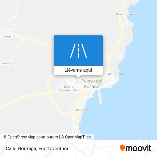 Mapa Calle Hormiga