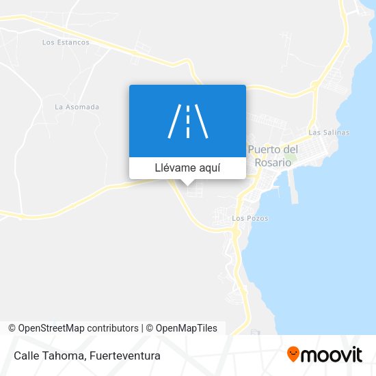 Mapa Calle Tahoma