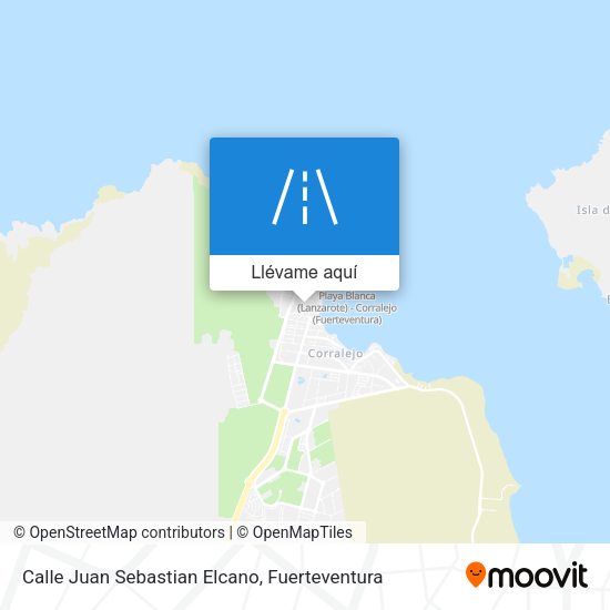 Mapa Calle Juan Sebastian Elcano