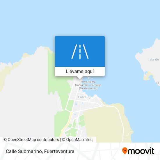 Mapa Calle Submarino