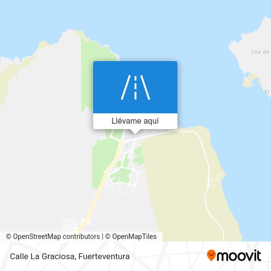 Mapa Calle La Graciosa