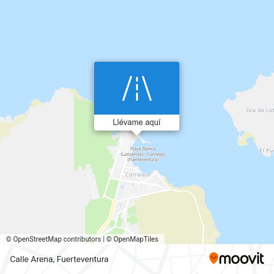 Mapa Calle Arena