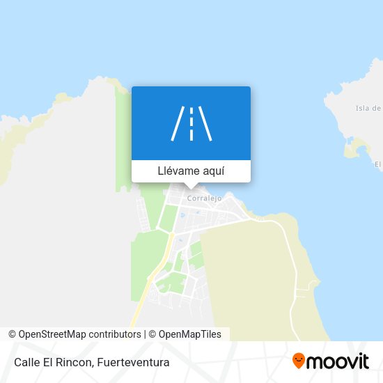 Mapa Calle El Rincon
