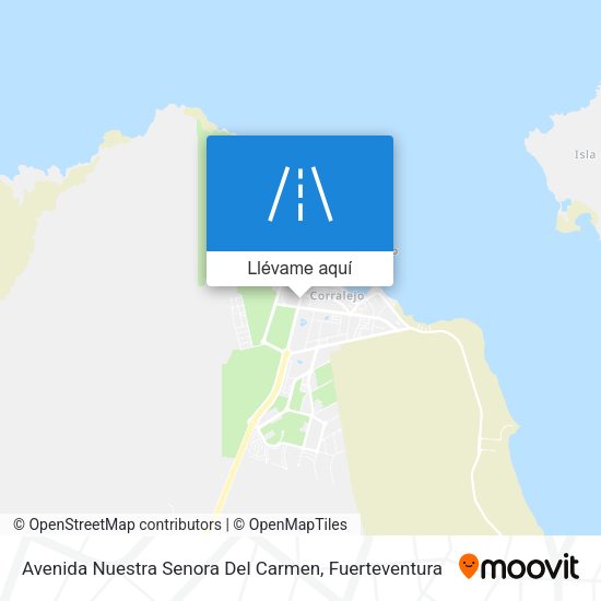Mapa Avenida Nuestra Senora Del Carmen