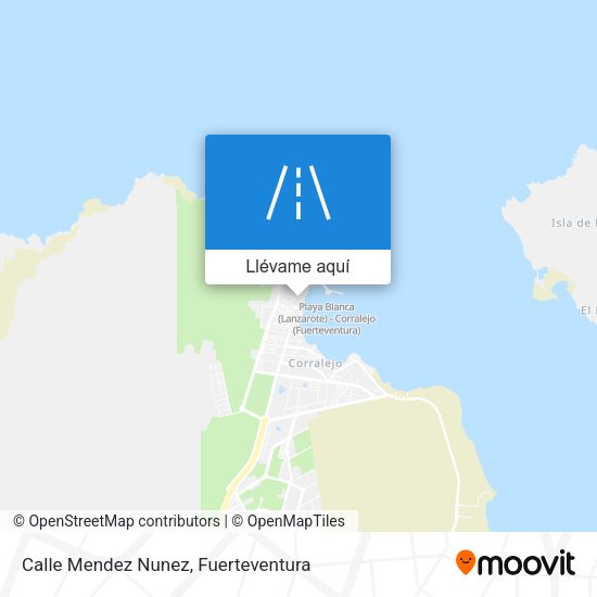 Mapa Calle Mendez Nunez