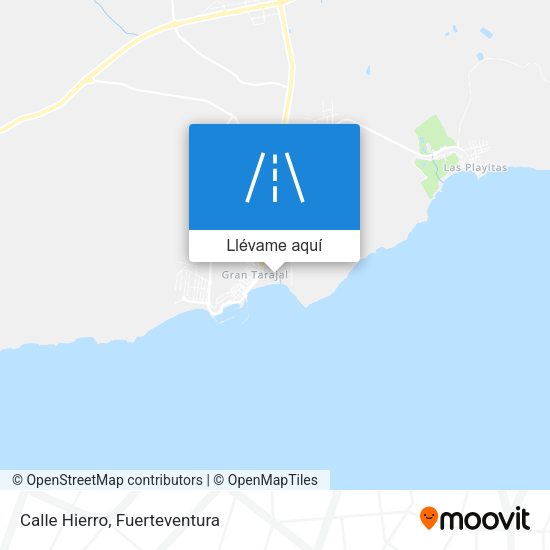 Mapa Calle Hierro