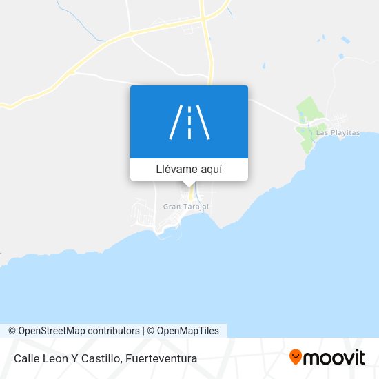 Mapa Calle Leon Y Castillo