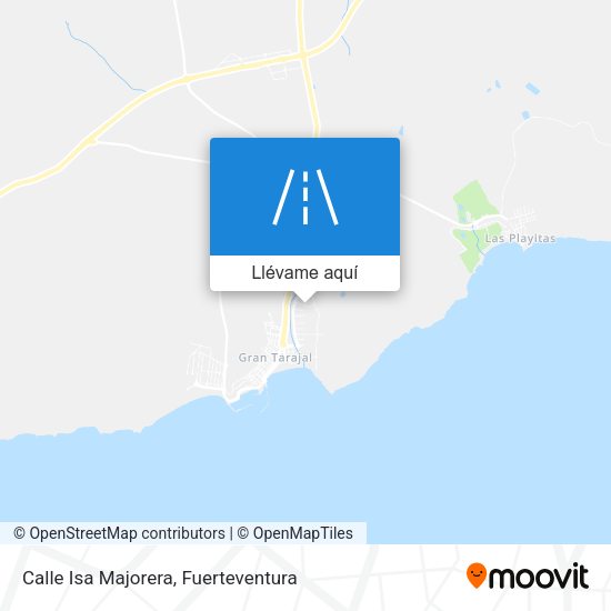 Mapa Calle Isa Majorera