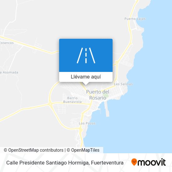 Mapa Calle Presidente Santiago Hormiga