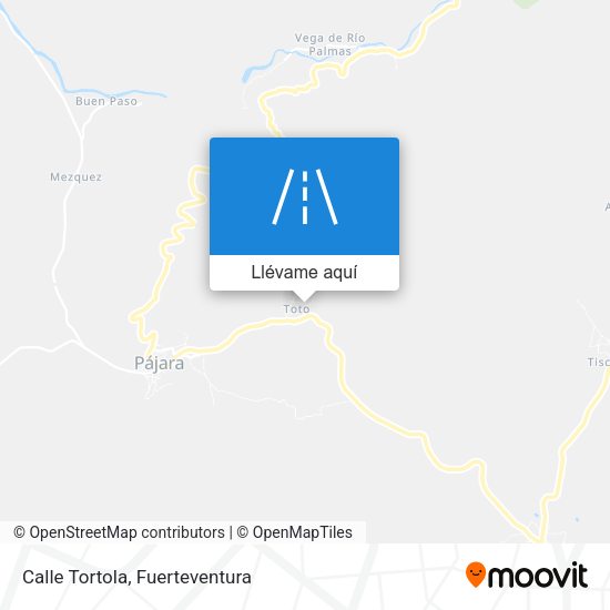 Mapa Calle Tortola