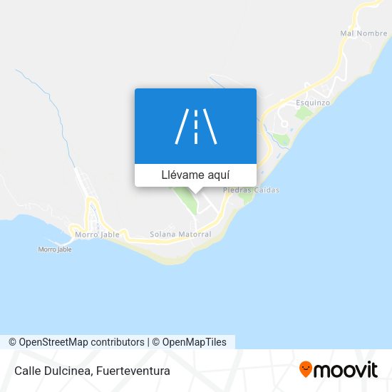 Mapa Calle Dulcinea