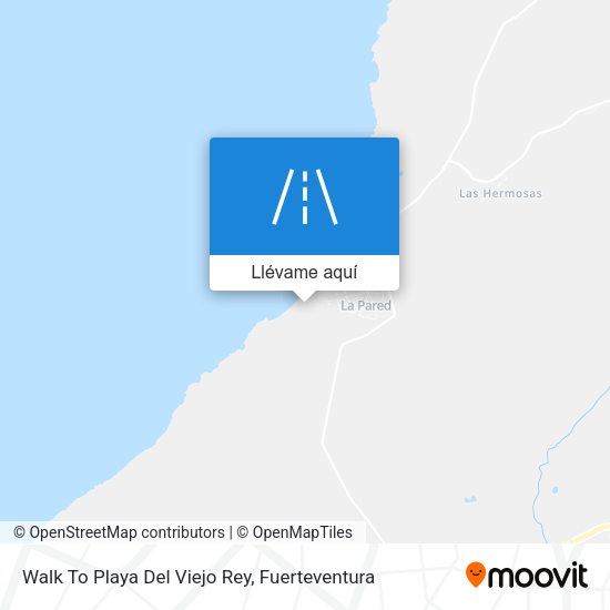 Mapa Walk To Playa Del Viejo Rey
