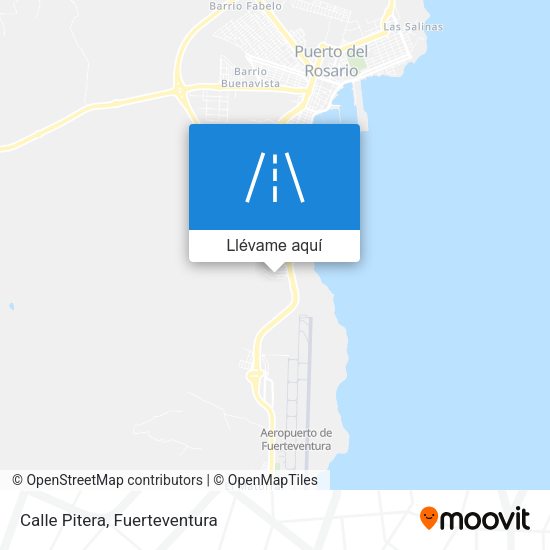 Mapa Calle Pitera