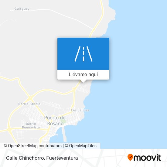 Mapa Calle Chinchorro