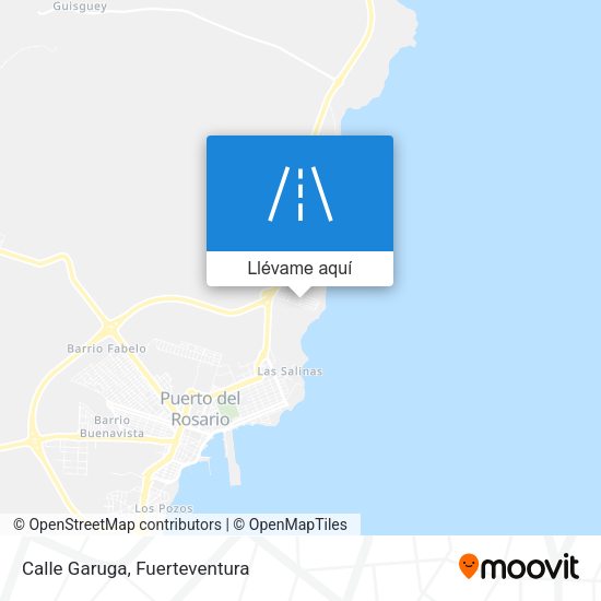 Mapa Calle Garuga