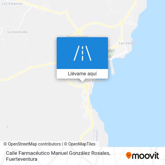 Mapa Calle Farmacéutico Manuel González Rosales