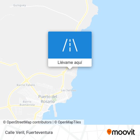Mapa Calle Veril