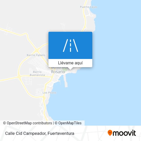 Mapa Calle Cid Campeador