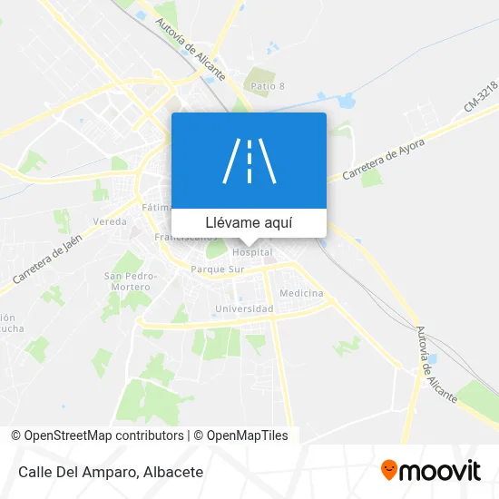 Mapa Calle Del Amparo