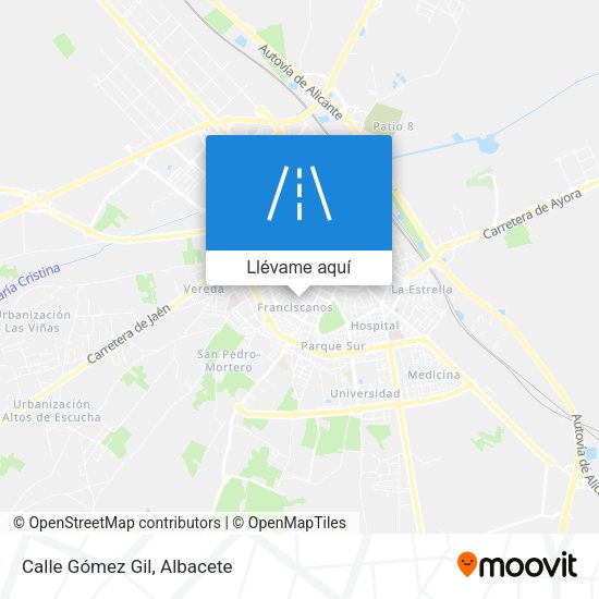Mapa Calle Gómez Gil