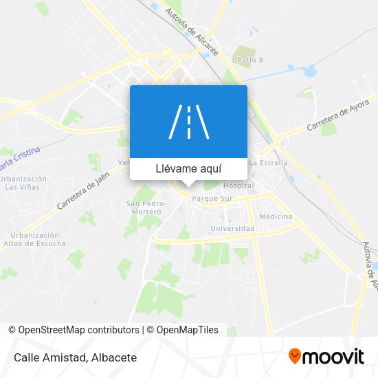 Mapa Calle Amistad