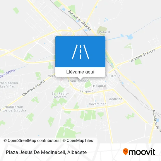 Mapa Plaza Jesús De Medinaceli