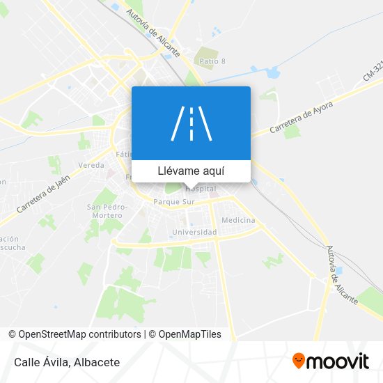 Mapa Calle Ávila