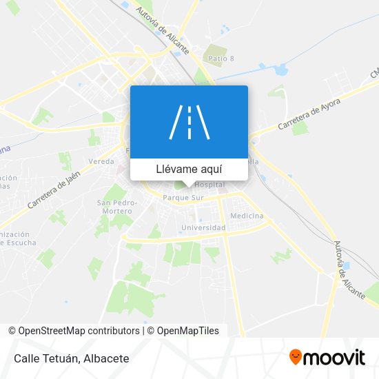 Mapa Calle Tetuán