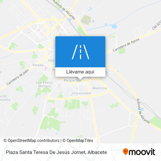 Mapa Plaza Santa Teresa De Jesús Jornet