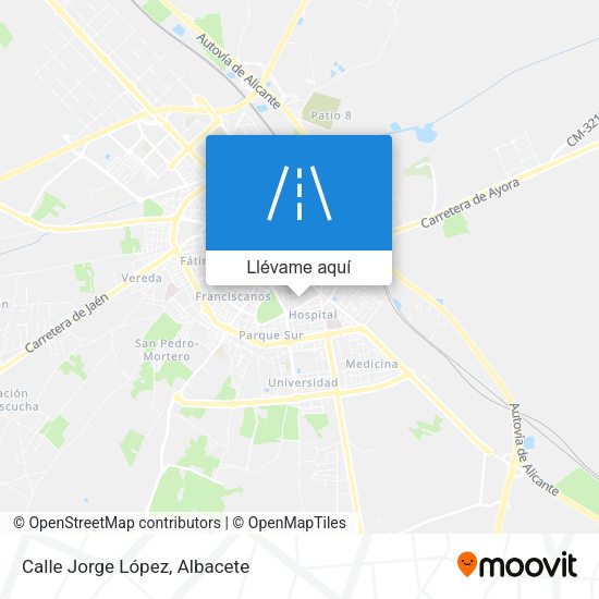 Mapa Calle Jorge López