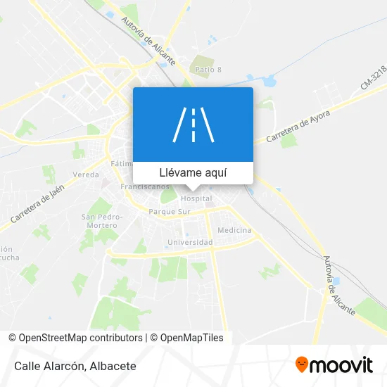 Mapa Calle Alarcón