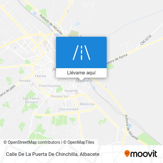 Mapa Calle De La Puerta De Chinchilla