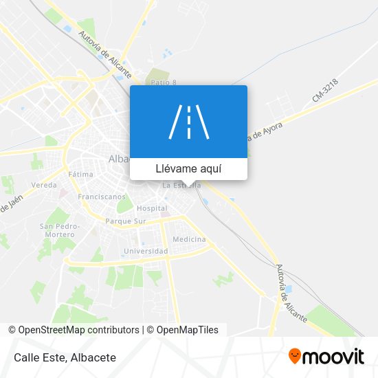 Mapa Calle Este