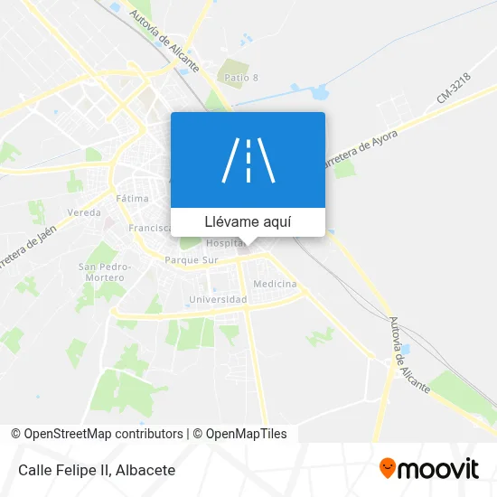 Mapa Calle Felipe II