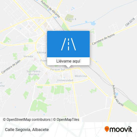 Mapa Calle Segovia